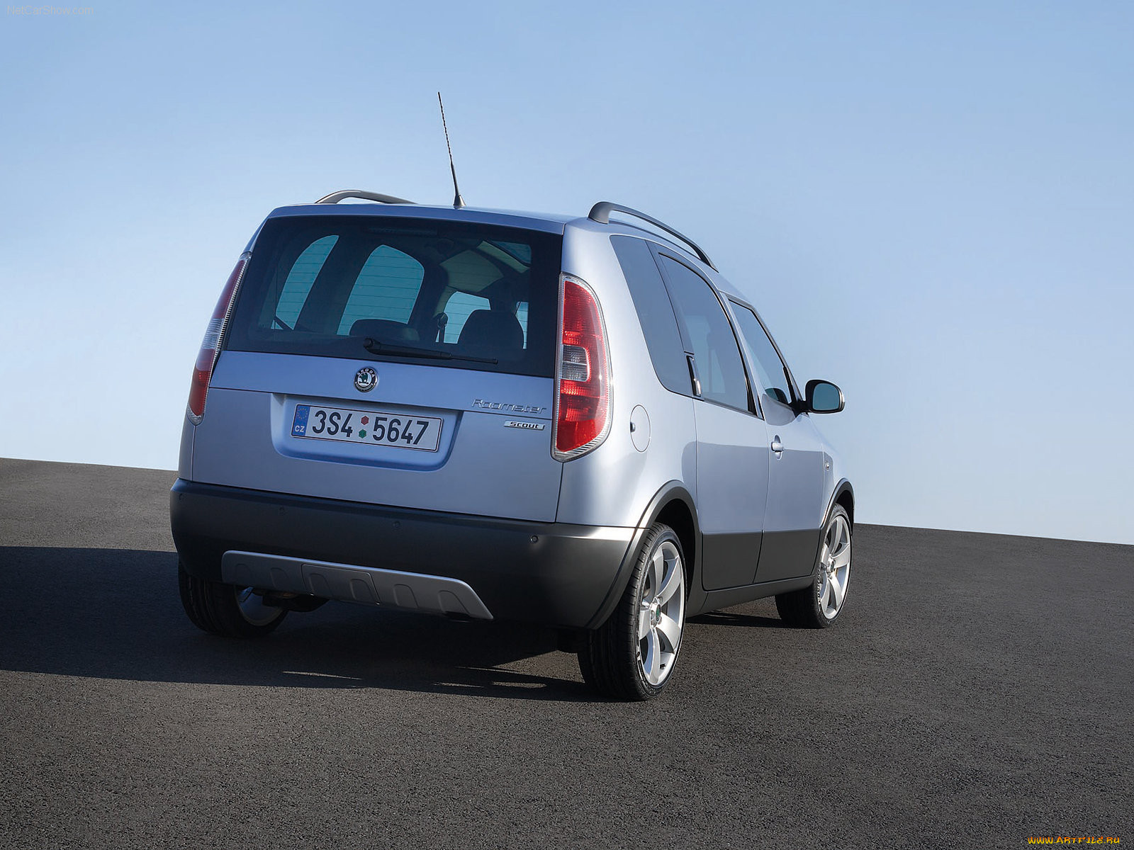 skoda, roomster, scout, 2007, 